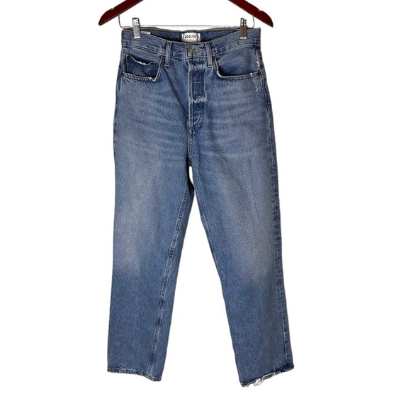 AGOLDE Women's 90's Jeans- High Waisted Straight Leg Jeans- Size 25 - Picture 6 of 15